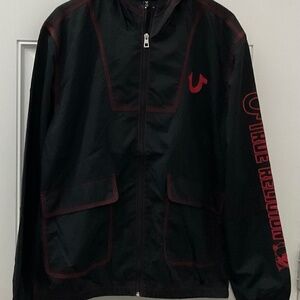 True religion TRIPLE NEEDLE JACKET, Size L, M, S.